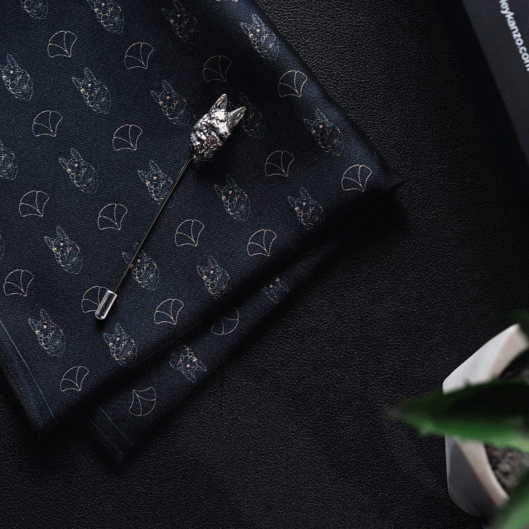 Koda | Lapel Pin & Pocket Square