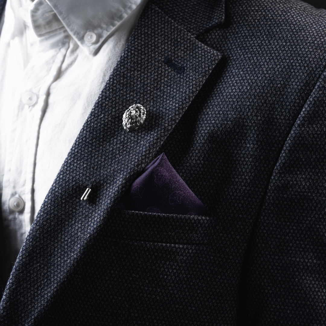 Leroy | Lapel Pin & Pocket Square