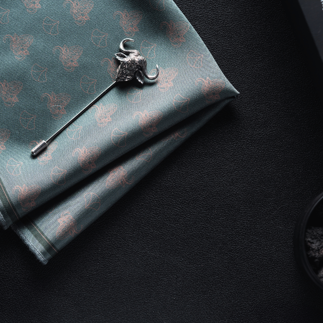 Benedict | Lapel Pin & Pocket Square