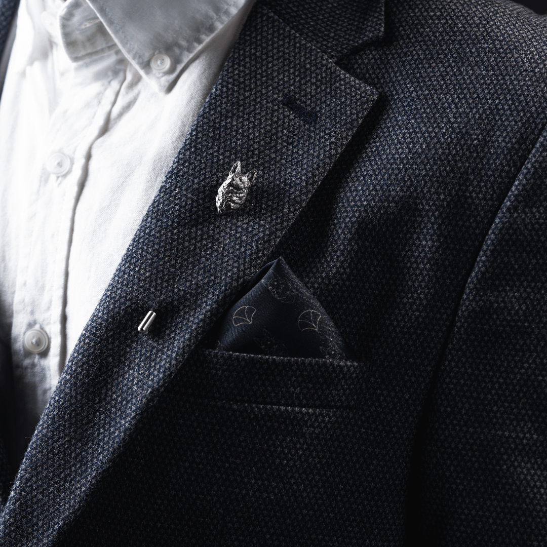 Koda | Lapel Pin & Pocket Square
