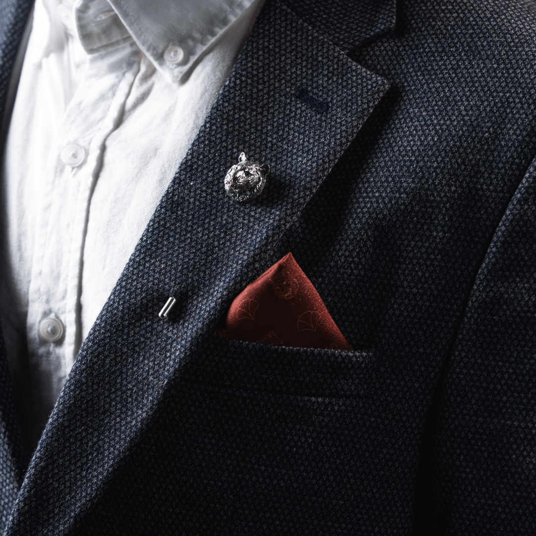 Gunnar | Lapel Pin & Pocket Square
