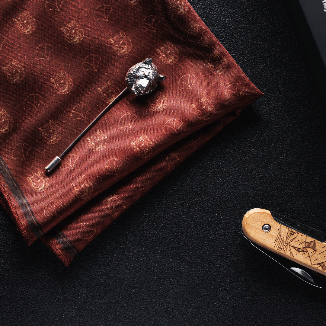 Gunnar | Lapel Pin & Pocket Square