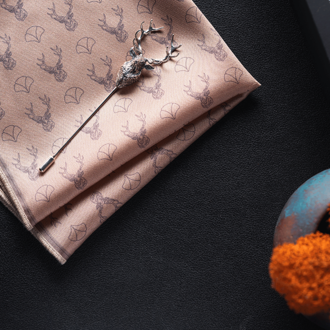 Adonis | Lapel Pin & Pocket Square